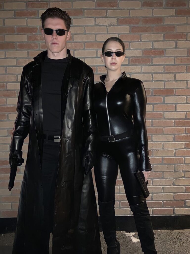 All leather costume