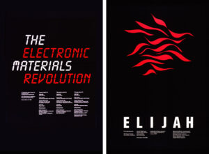 Jacqueline Casey Posters. The Electronic Materials Revolution. Elijah